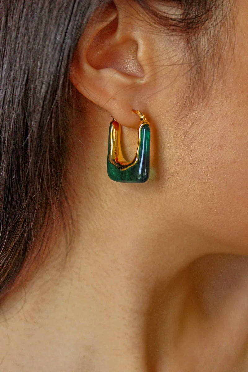 Akhzari Earrings